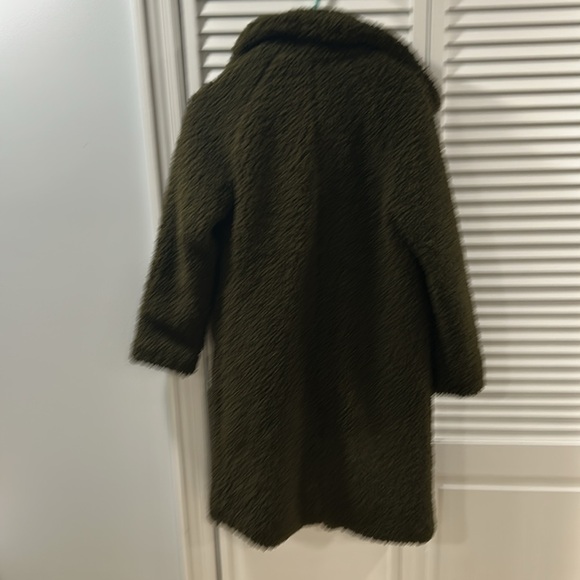 Lucky Brand Olive Teddy Jacket Coat xs - Picture 5 of 5
